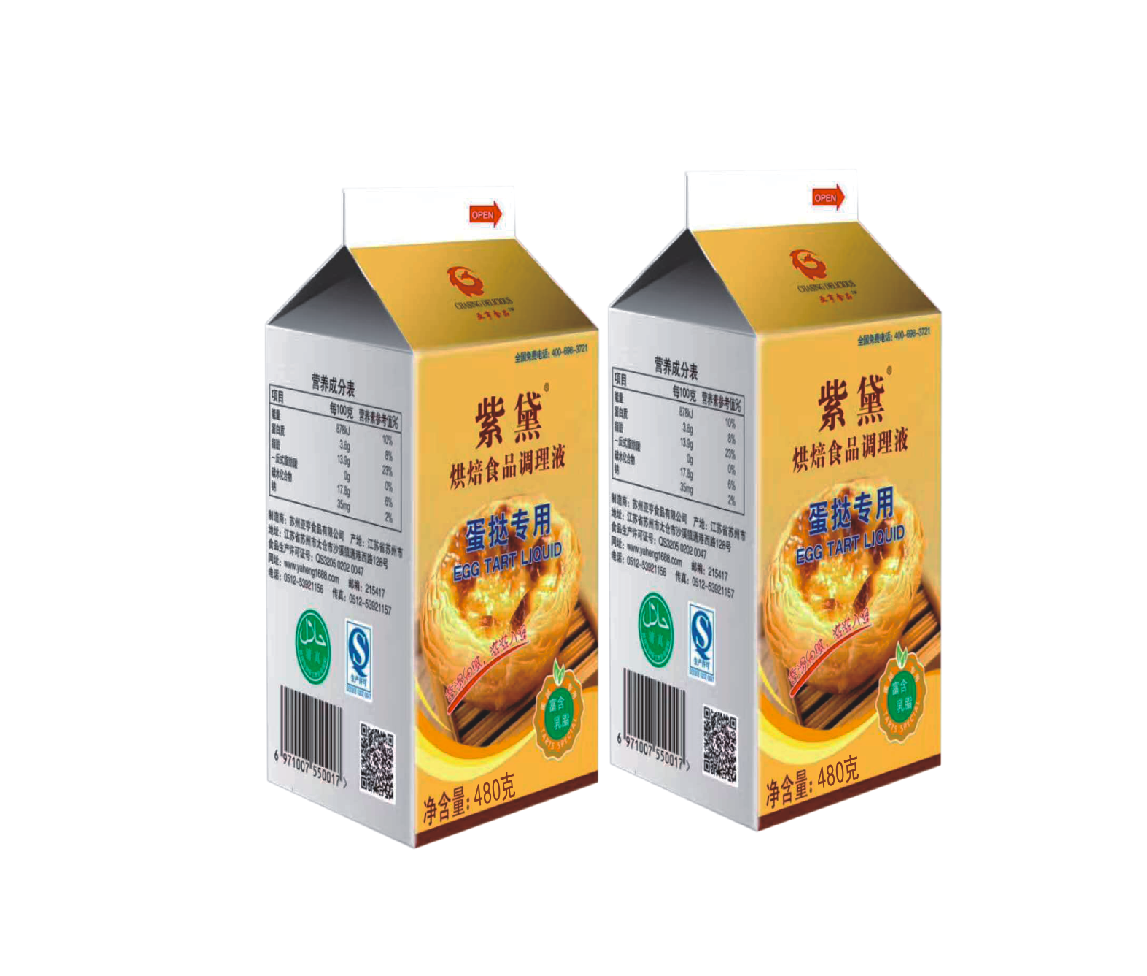紫黛牌蛋挞液480克装