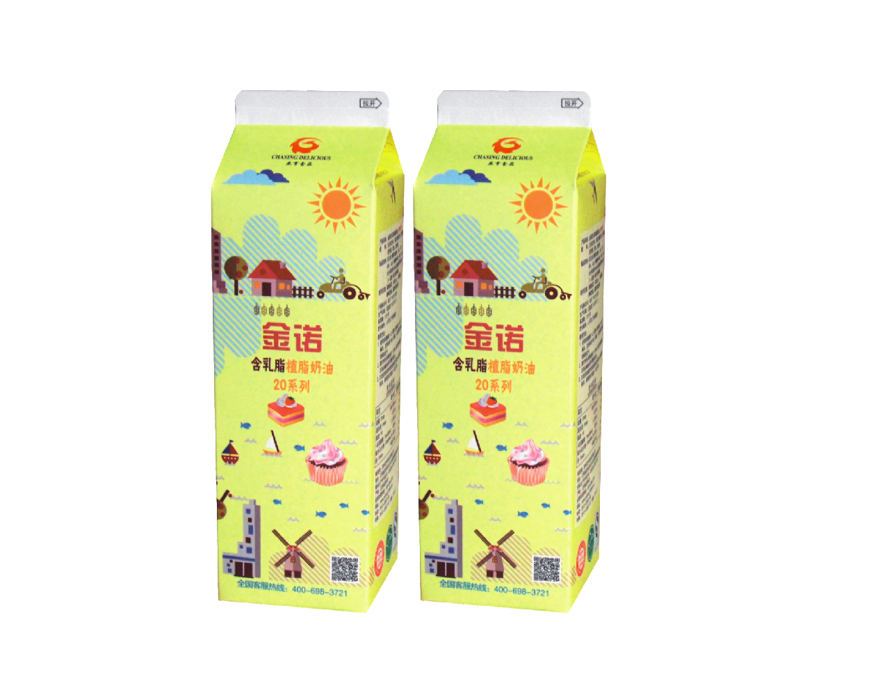 金诺23含乳脂植脂奶油